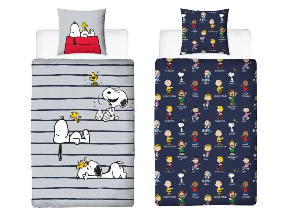 Bild 3 von Wendebettwäsche »Peanuts«, 135 x 200 cm
