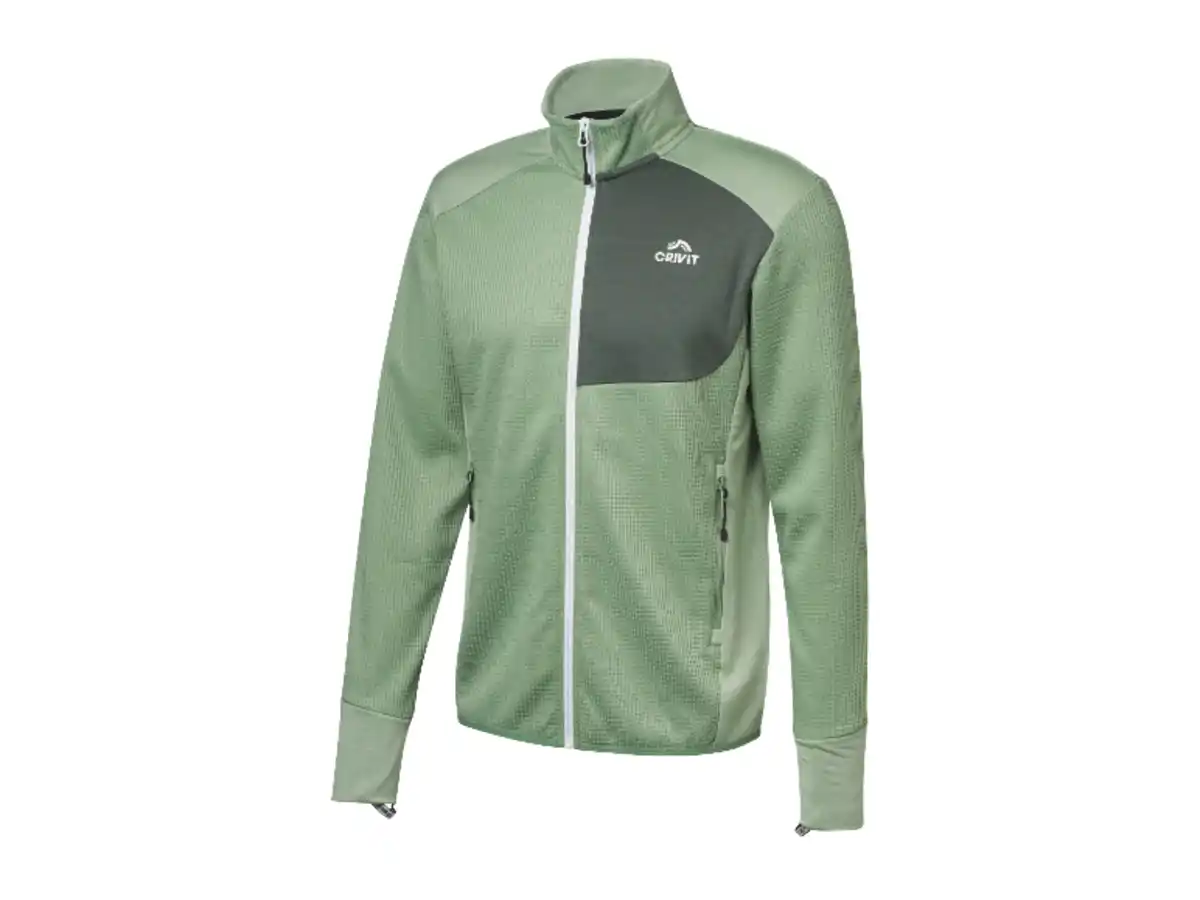 Bild 2 von CRIVIT Herren Funktionsjacke, mit geruchsneutraler Technologie HeiQ Mint
