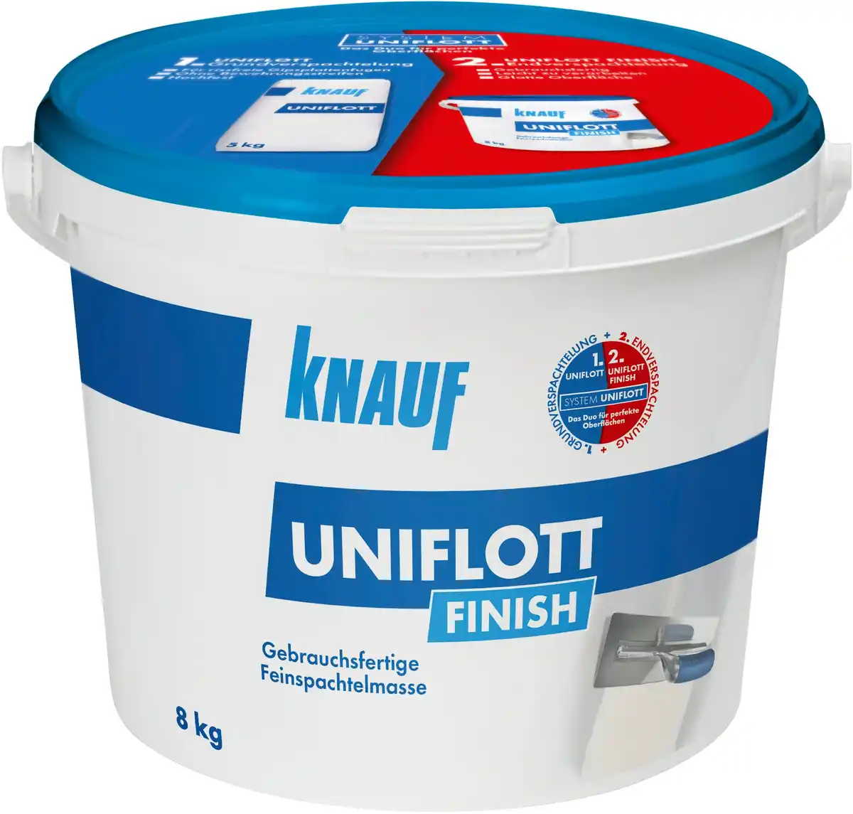 Bild 1 von Knauf Uniflott Finish Spachtelmasse 8 kg