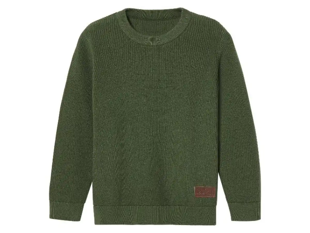Bild 2 von lupilu® Kinder Grobstrickpullover, mit Bündchen