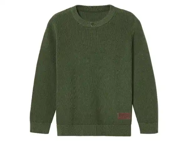 Bild 2 von lupilu® Kinder Grobstrickpullover, mit Bündchen