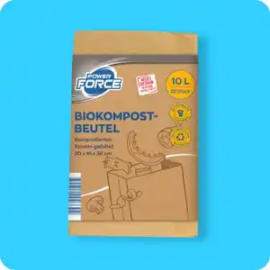 POWER FORCE Bio-Kompostbeutel