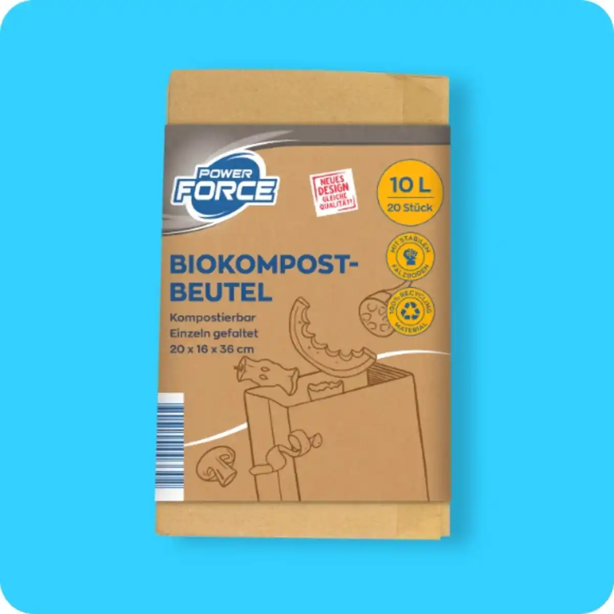 Bild 1 von POWER FORCE Bio-Kompostbeutel