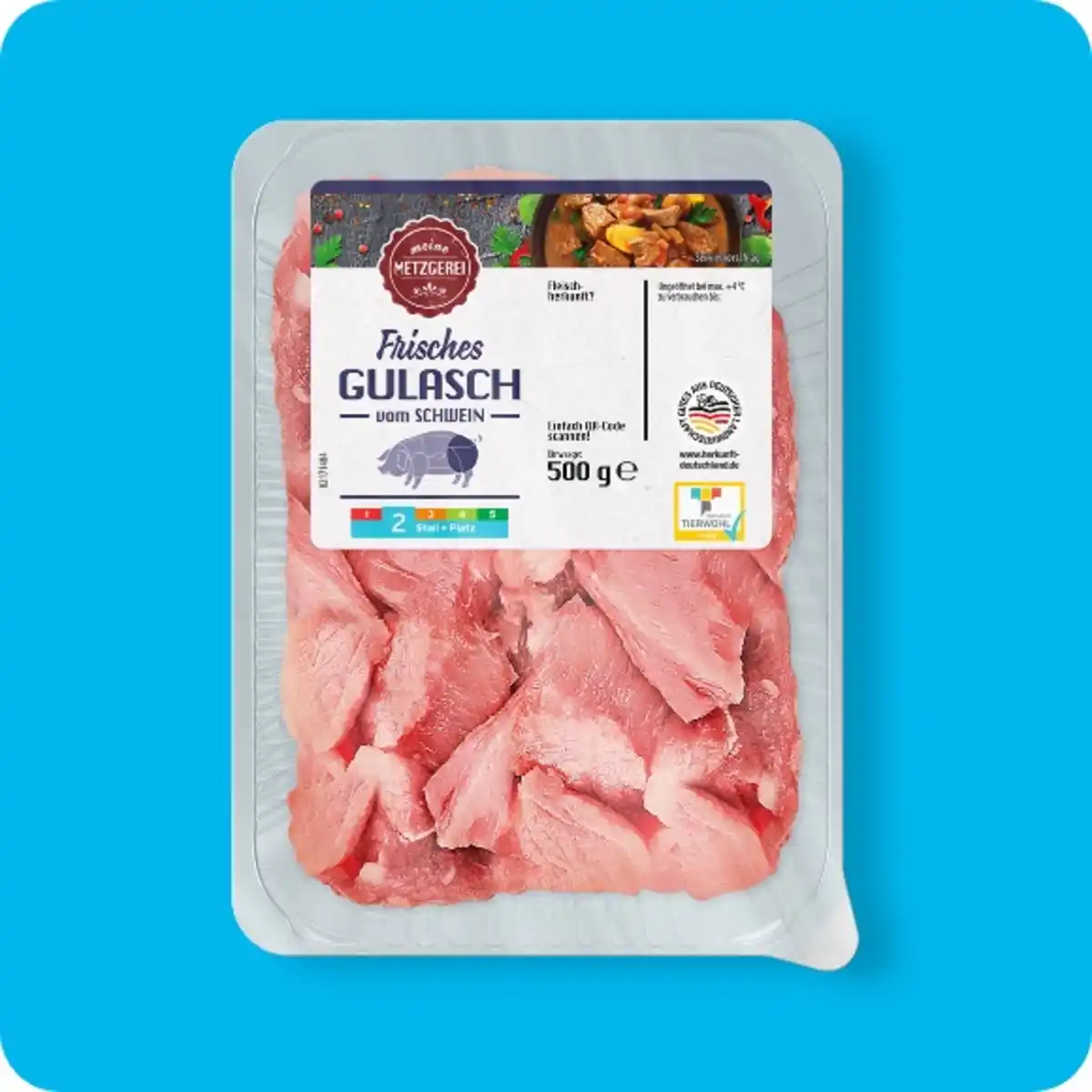 Bild 1 von MEINE METZGEREI Gulasch, Vom Schwein