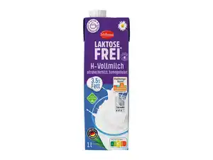 Milbona Laktosefreie H-Vollmilch,  1 l