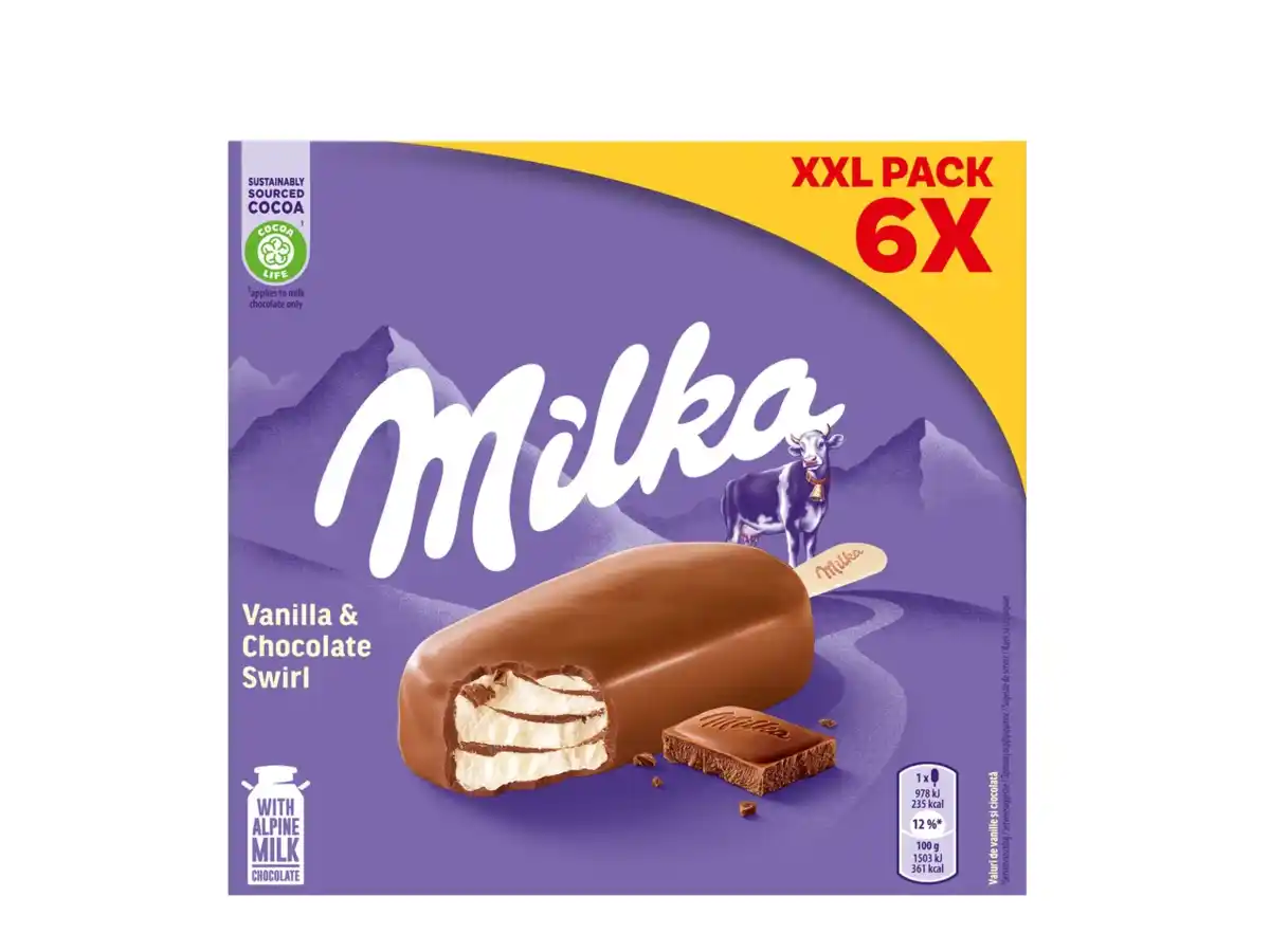 Bild 1 von XXL Milka/Oreo/Daim Stieleis,  540 ml