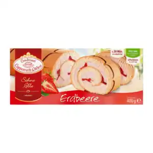 COPPENRATH & WIESE Sahne-Rolle Erdbeer 400g