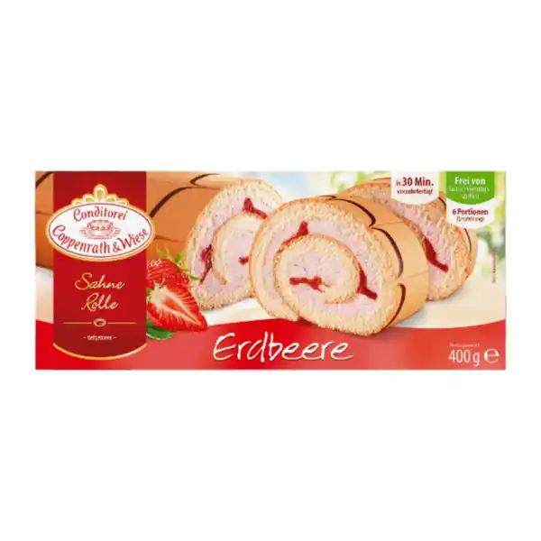Bild 1 von COPPENRATH & WIESE Sahne-Rolle Erdbeer 400g
