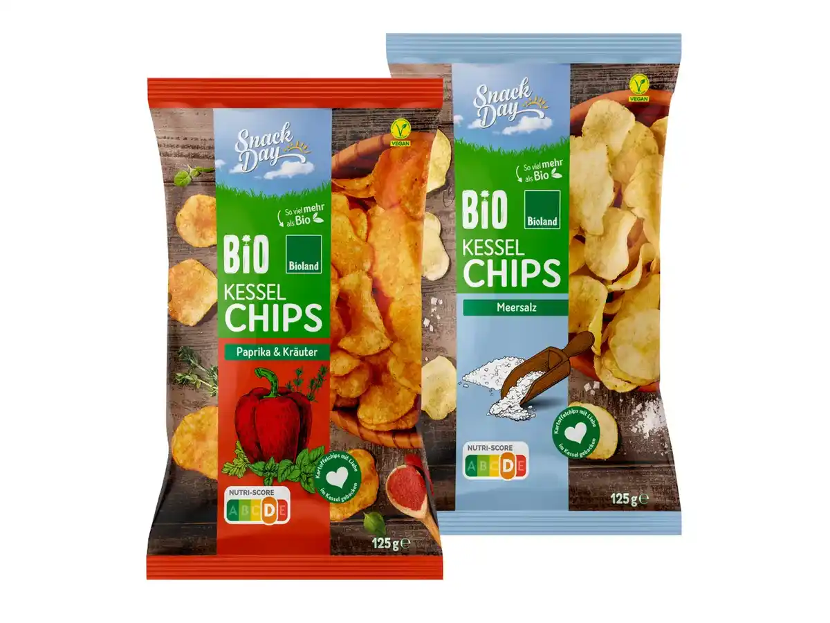 Bild 1 von Bioland Kesselchips,  125 g