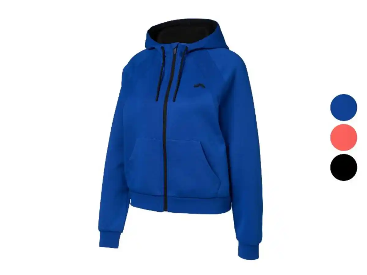 Bild 1 von CRIVIT Damen Sweatjacke, mit Baumwolle