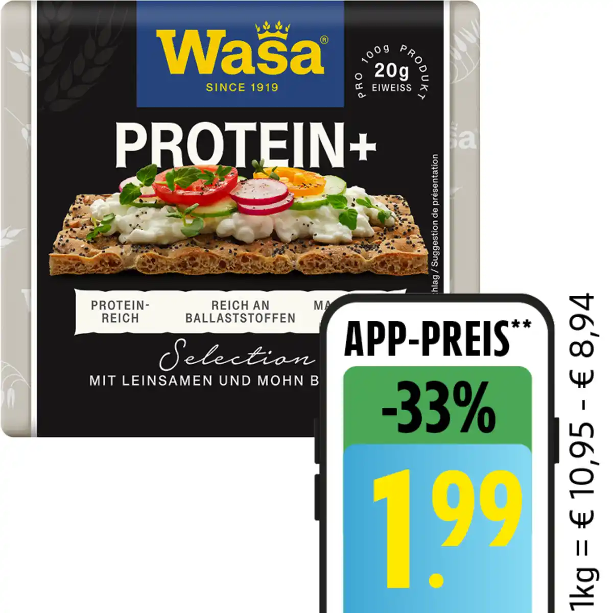 Bild 1 von Wasa Knäckebrot Selection