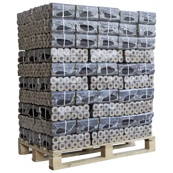 Bild 3 von Hartholzbriketts, 8-eckig, mit Loch, Laubholz, 10 kg