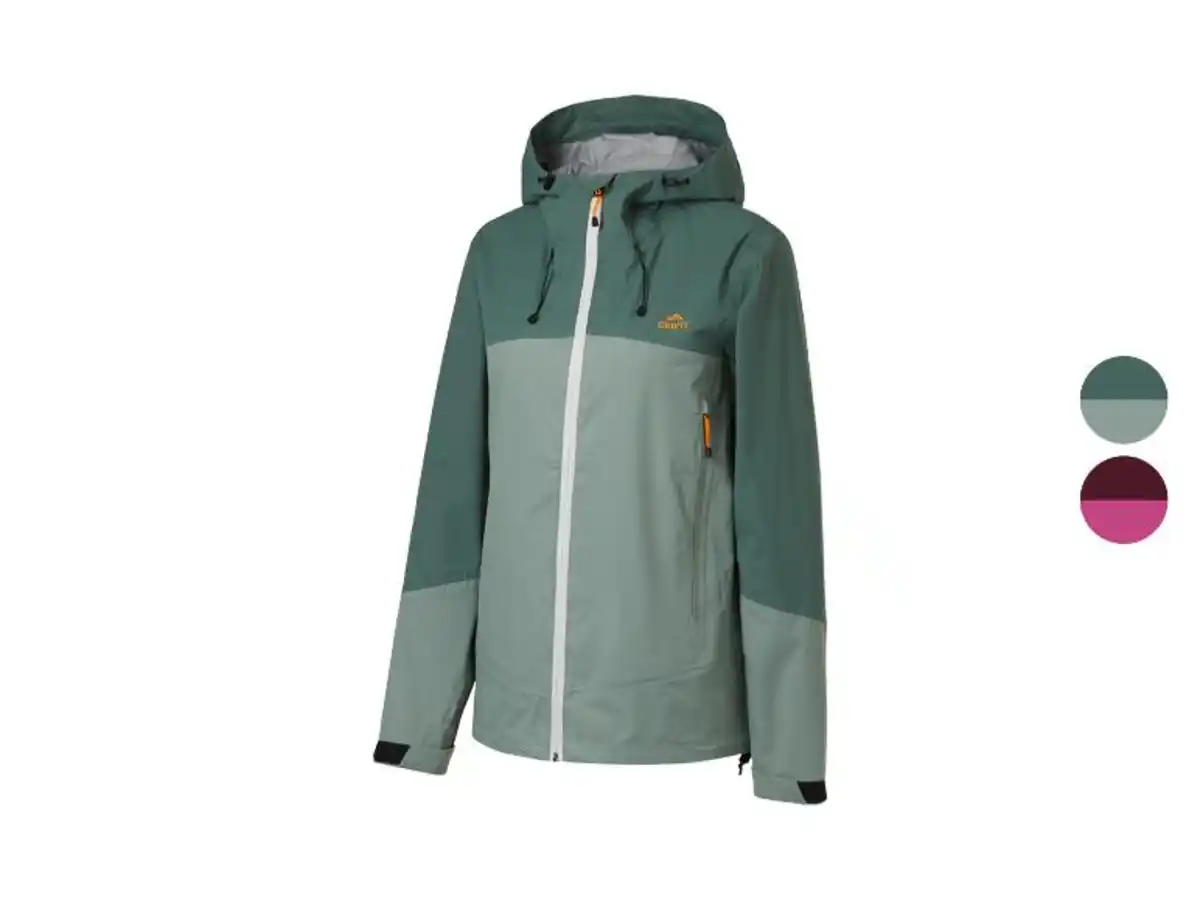 Bild 1 von CRIVIT Damen Funktionsjacke, hält auch starkem Regen stand