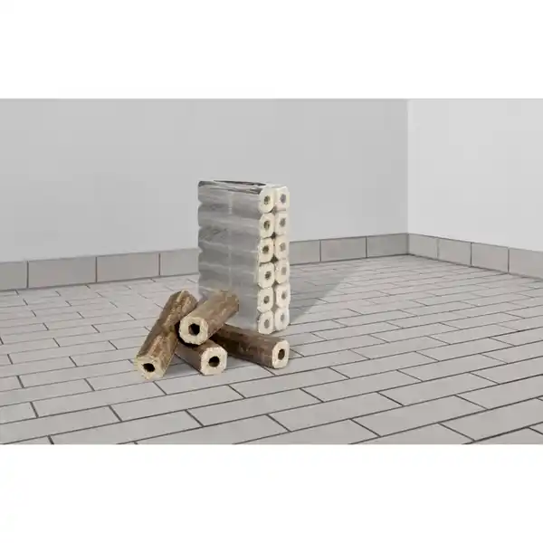 Bild 2 von Hartholzbriketts, 8-eckig, mit Loch, Laubholz, 10 kg