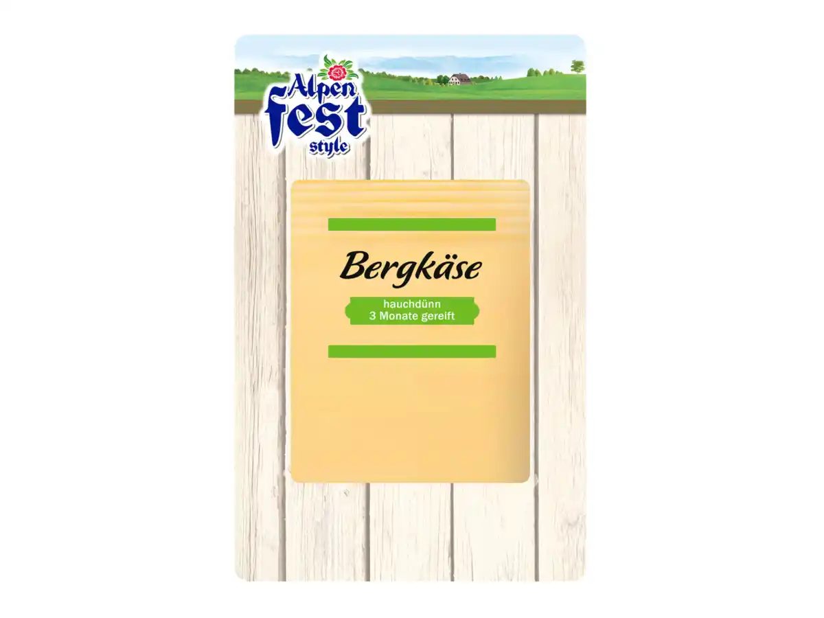 Bild 1 von Alpenfest Bergkäse,  150 g