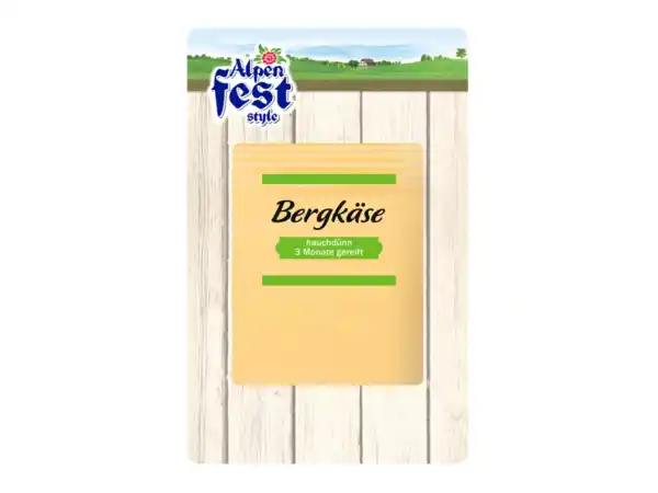 Bild 1 von Alpenfest Bergkäse,  150 g