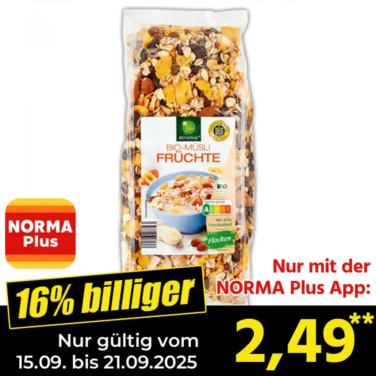 Bild 1 von Bio Sonne Bio-Müsli