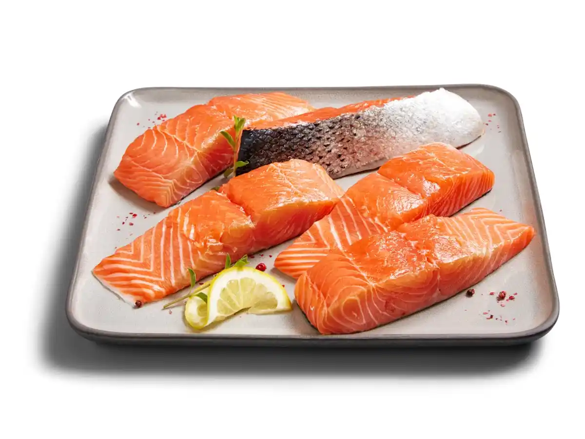 Bild 1 von XXL Fischerstolz Norwegische Lachsfilet-Portionen