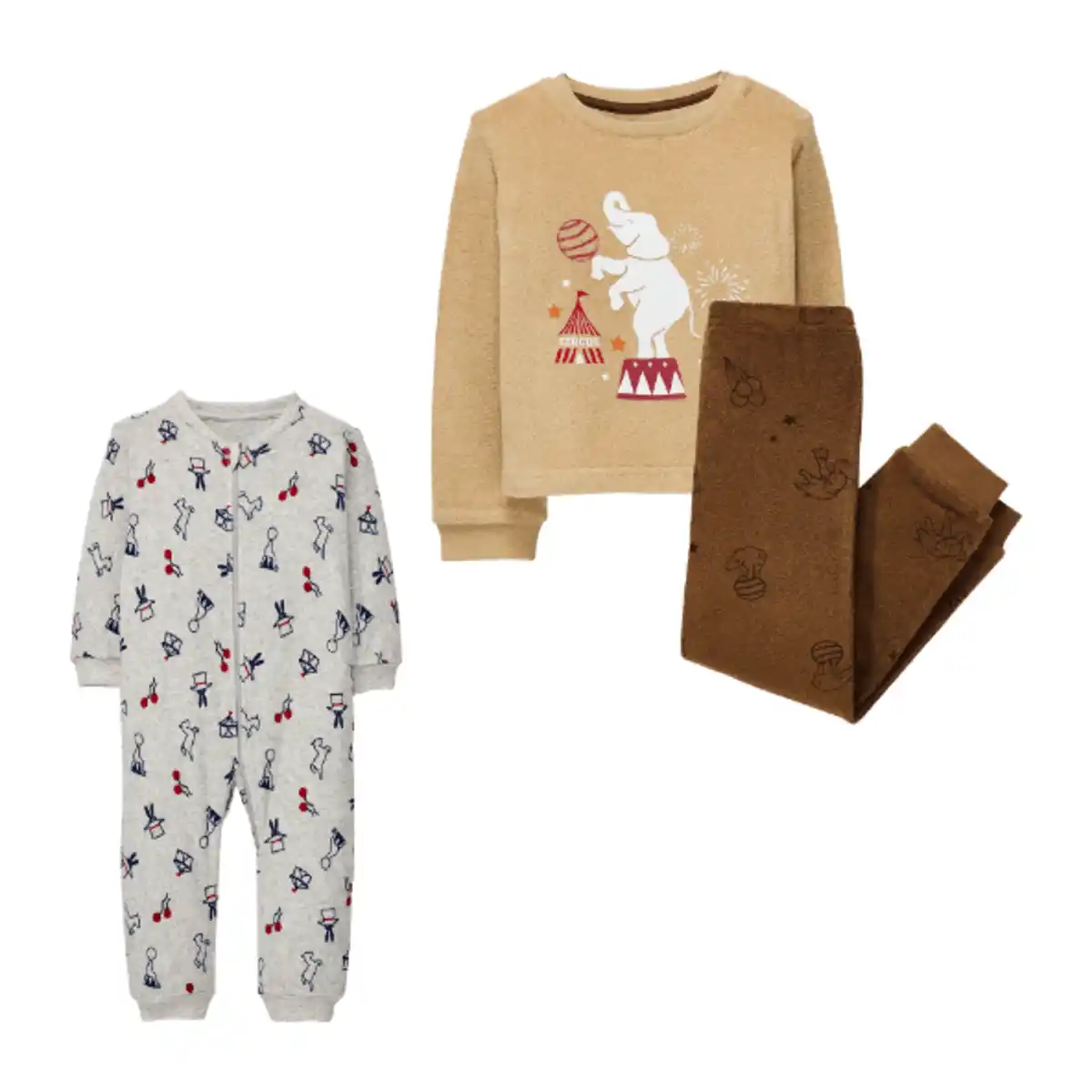 Bild 1 von LILY & DAN Frottee-Baby-Overall / -Schlafanzug