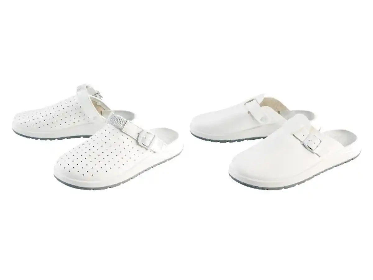 Bild 1 von OB-Berufsschuhe, Leder-Clogs, antistatisch