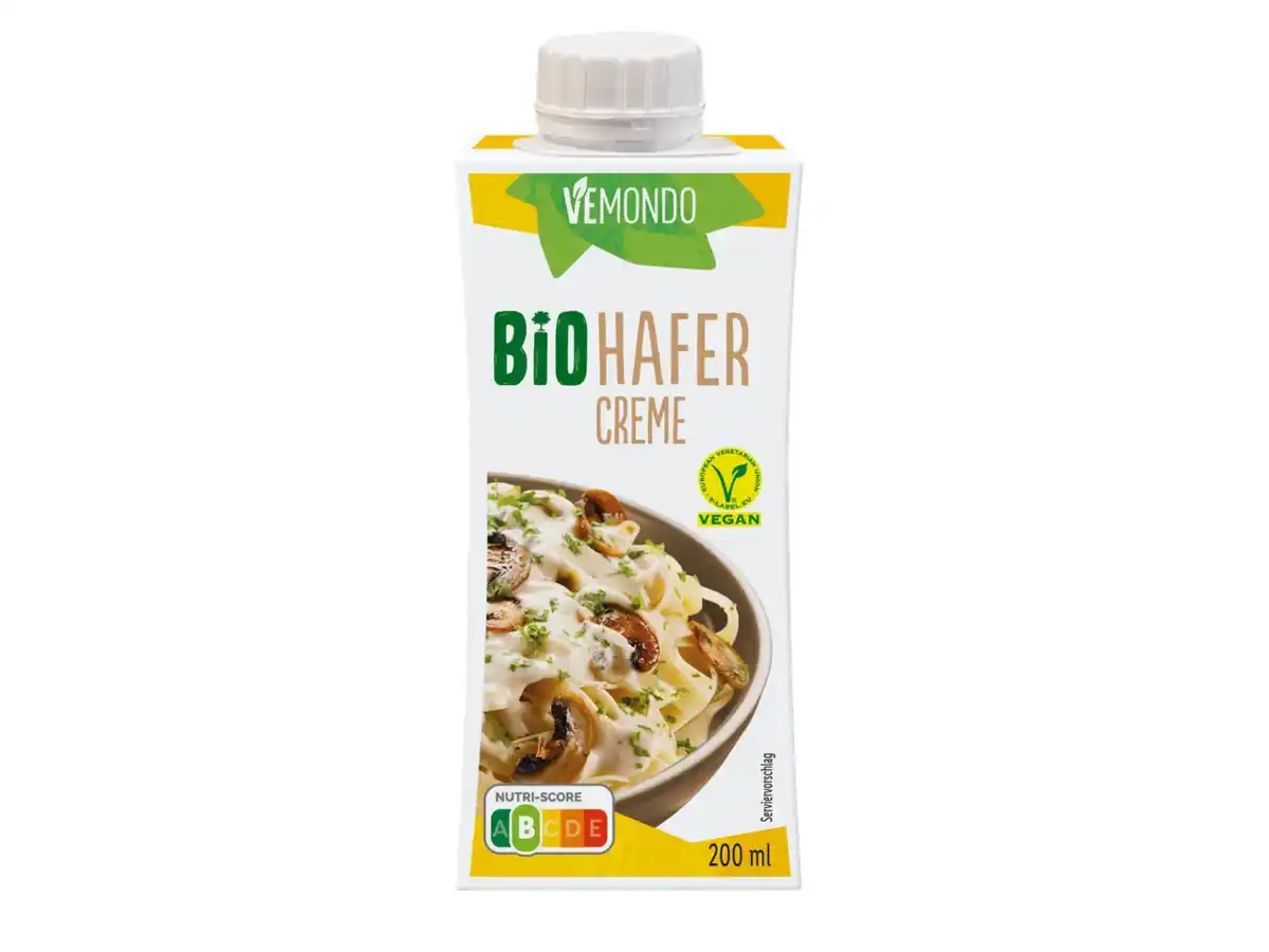 Bild 1 von Vemondo Bio Vegane Hafer Creme,  200 ml