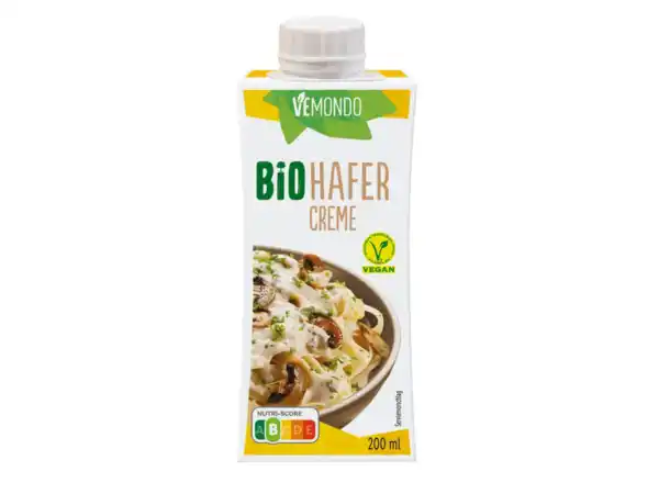Bild 1 von Vemondo Bio Vegane Hafer Creme,  200 ml