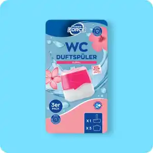 POWER FORCE WC-Duftspüler, Verschiedene Sorten