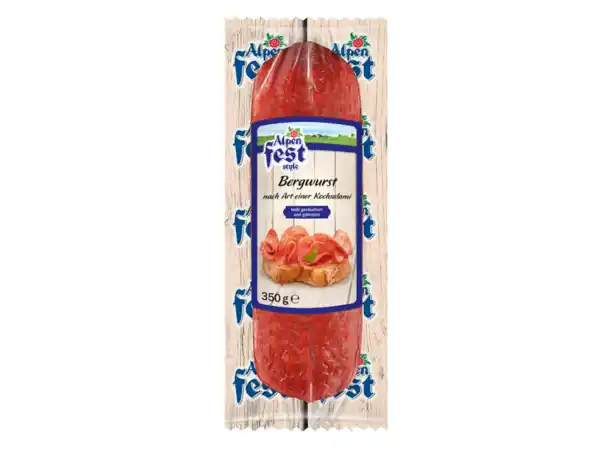 Bild 1 von Alpenfest Bergwurst,  350 g