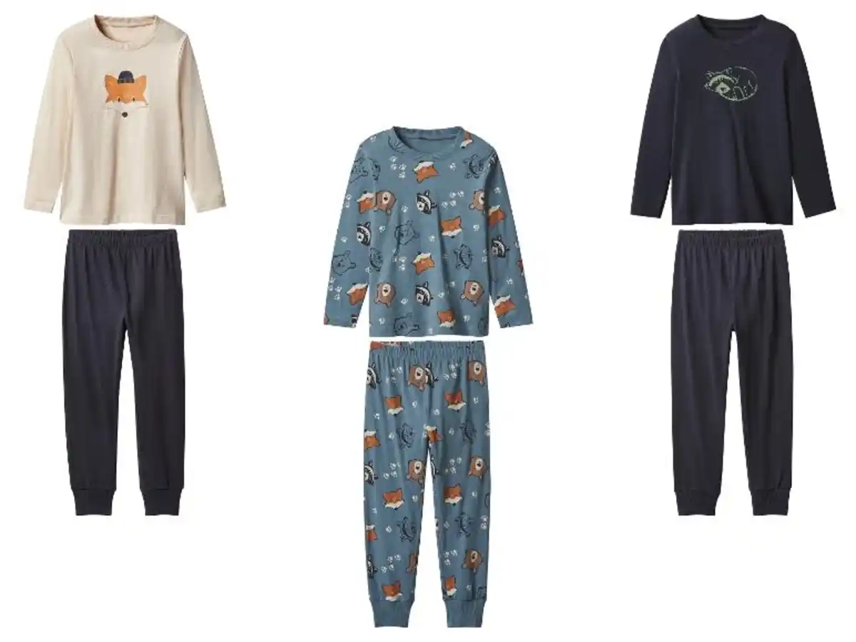 Bild 1 von lupilu® Kleinkinder Jungen Pyjama
