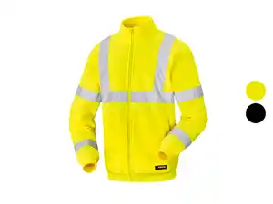 PARKSIDE PERFORMANCE® Herren Reflektierende Sweatjacke, mit YKK-Markenreißverschluss
