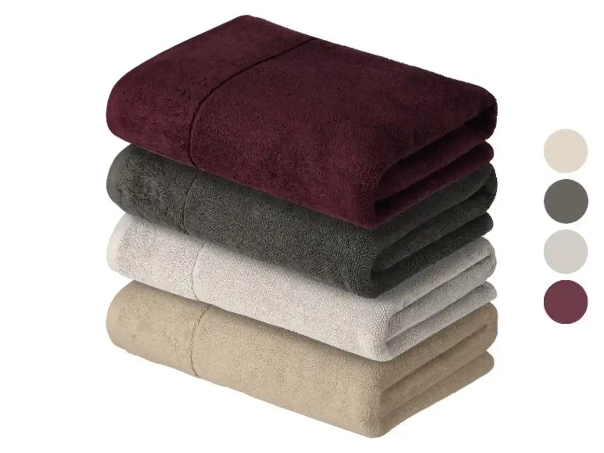 Bild 1 von LIVARNO home Frottier-Handtücher, aus nachhaltigem Baumwollanbau