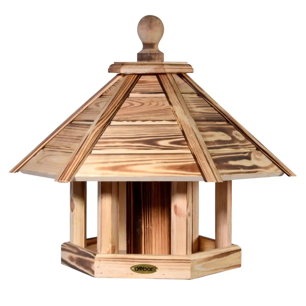 Bild 1 von DOBAR Vogelhaus »Gutes Holzwerk«, 53x47x53 cm (BxHxT), Holz, geflammt