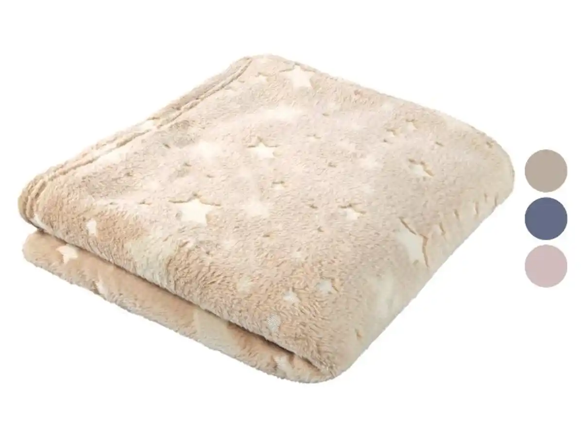 Bild 1 von LIVARNO home Kuscheldecke, aus recyceltem Material