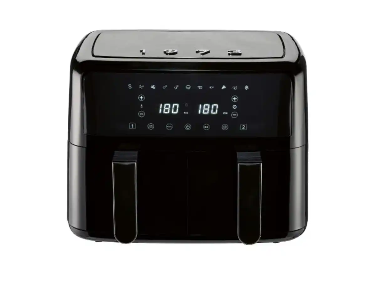 Bild 1 von SILVERCREST® Doppelzonen-Heißluftfritteuse, mit Easy-Touch-Display