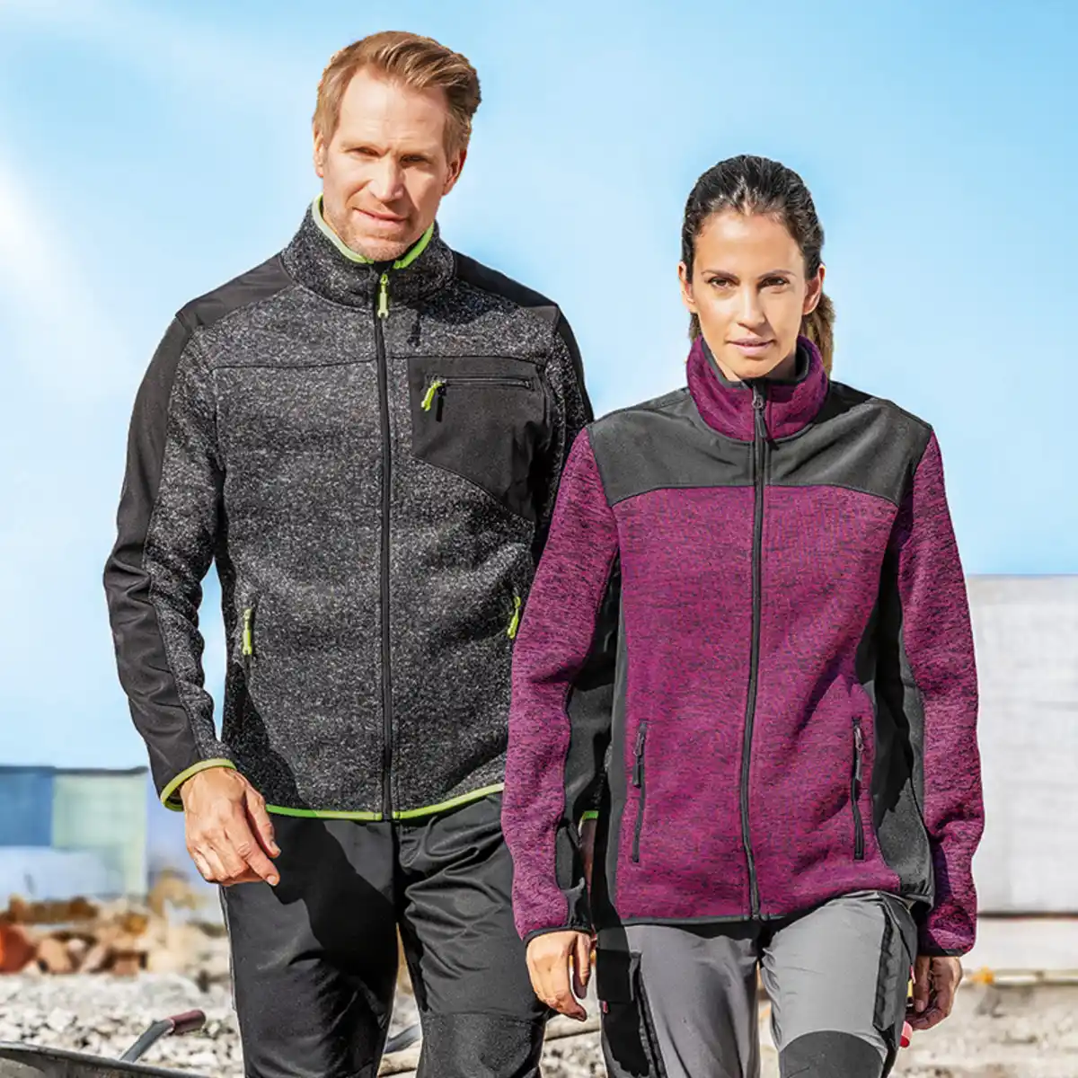 Bild 1 von Toptex Pro Arbeits-Strickfleece Jacke