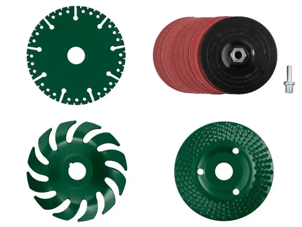 Bild 1 von PARKSIDE® Winkelschleiferzubehör, Ø 125 mm, zur Holzbearbeitung,  2 Blatt