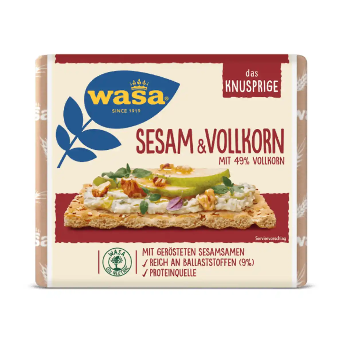 Bild 1 von WASA Sesam & Vollkorn 200g