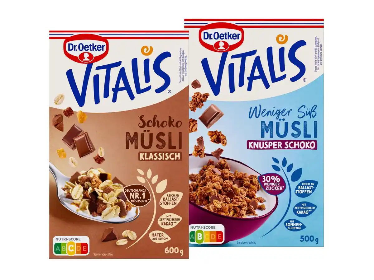 Bild 1 von Dr. Oetker Vitalis Müsli