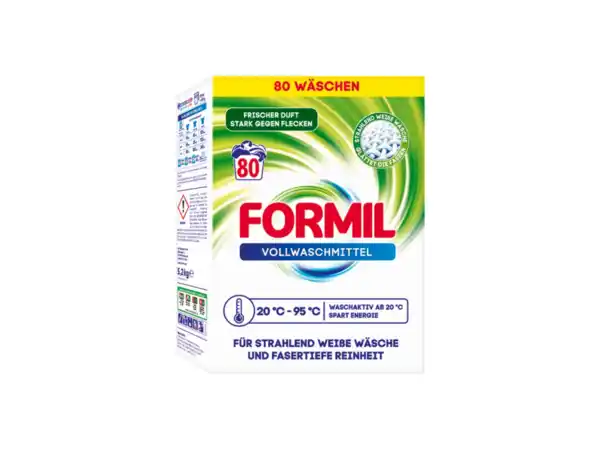 Bild 1 von Formil Vollwaschmittel,  80 Waschladungen