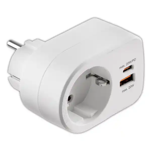 Bild 2 von Powertec Electric Smarte Steckdosenadapter