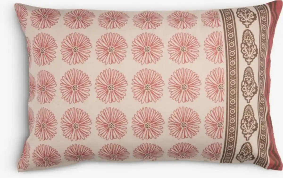 Bild 1 von Zierkissenbezug KATTEFOT 40x60 rosa/braun