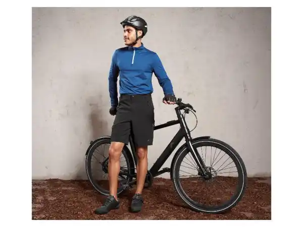 Bild 2 von CRIVIT Herren-2-in-1-Funktionsshorts, mit Sitzpolster