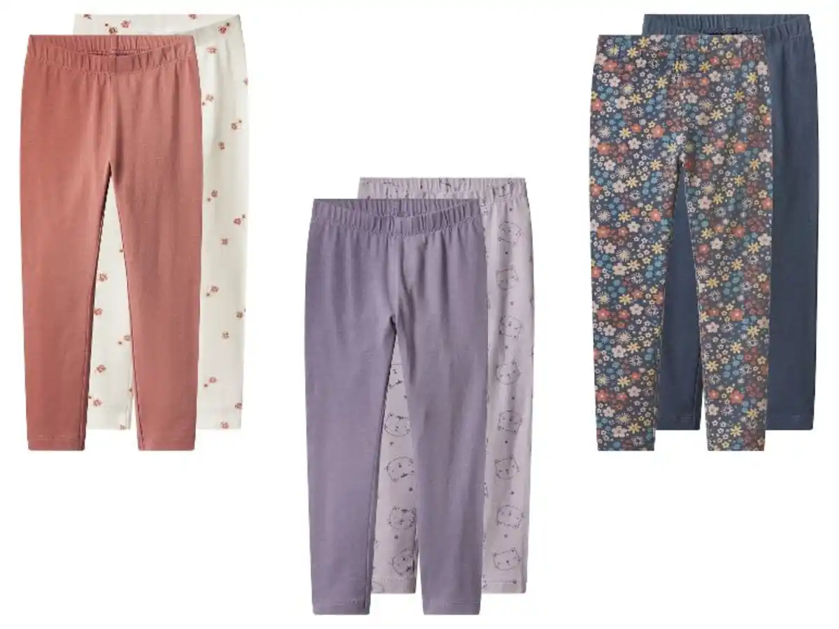 Bild 1 von lupilu® Kinder Leggings, 2 Stück