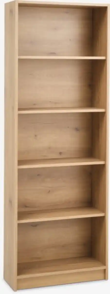Bild 1 von Bücherregal HORSENS 5 Böden eichefarben warm