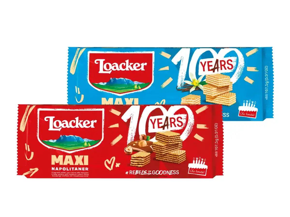 Bild 1 von Loacker Maxi Waffeln