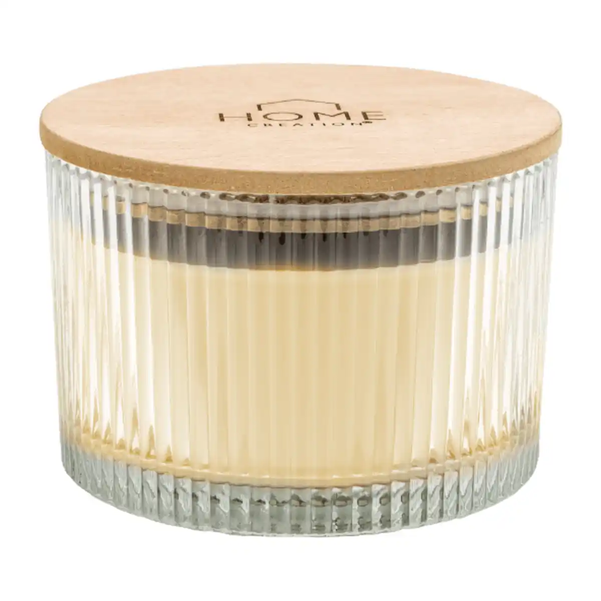 Bild 2 von HOME CREATION Holzdocht-Duftkerze