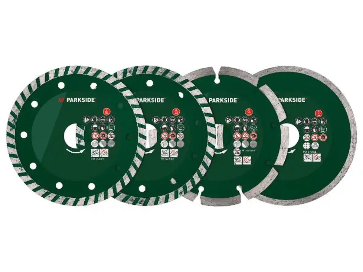 Bild 2 von PARKSIDE® Diamant-Trennscheiben-Set / Trennscheiben-Set »PWSZS 1«