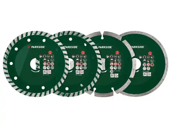 Bild 2 von PARKSIDE® Diamant-Trennscheiben-Set / Trennscheiben-Set »PWSZS 1«