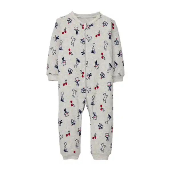 Bild 2 von LILY & DAN Frottee-Baby-Overall / -Schlafanzug