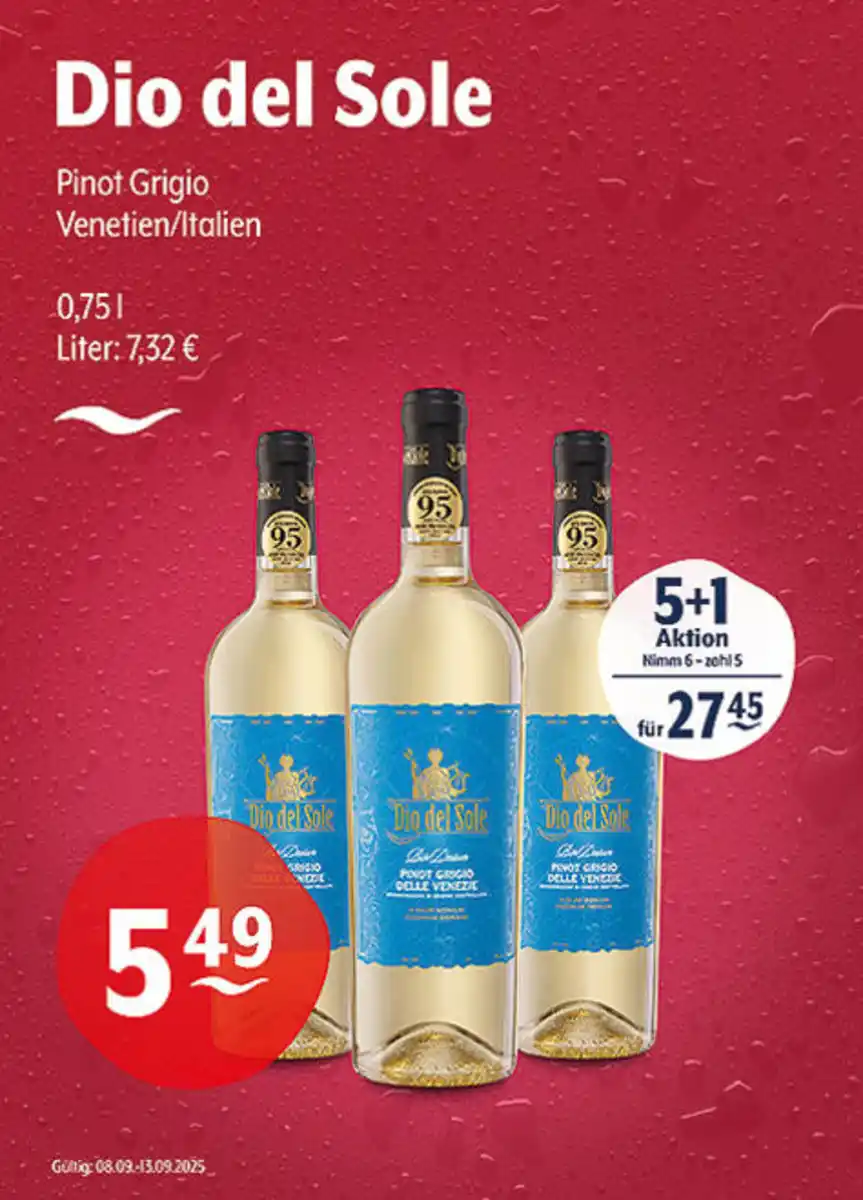 Bild 1 von Dio del Sole Pinot Grigio Venetien/Italien